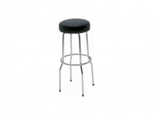 Bar stool, Oslo, black